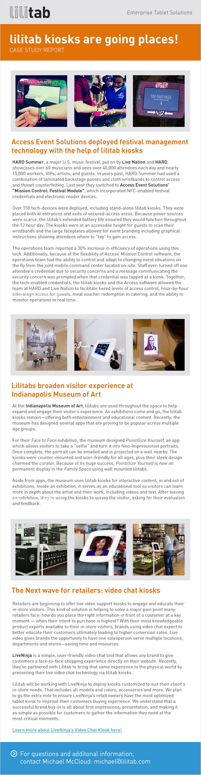 lilitab tablet kiosk